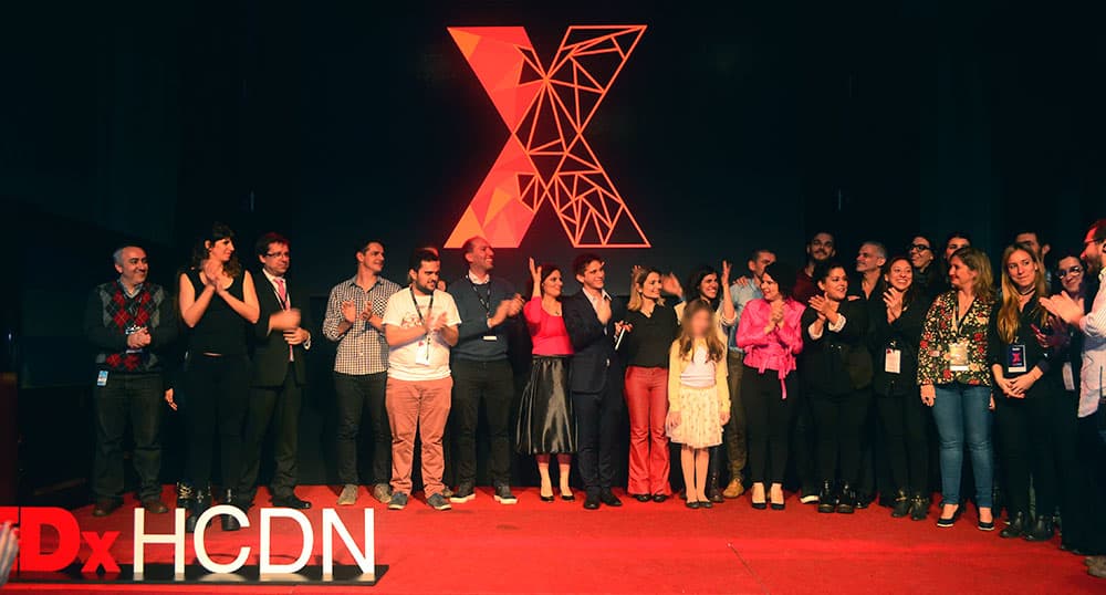 Team and speakers of TEDxHCDN